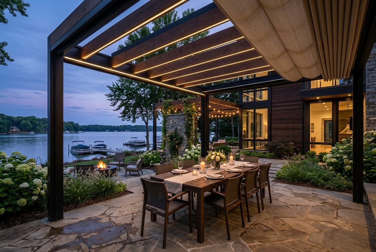 How much does a pergola cost to build? — Roof and Cover Options