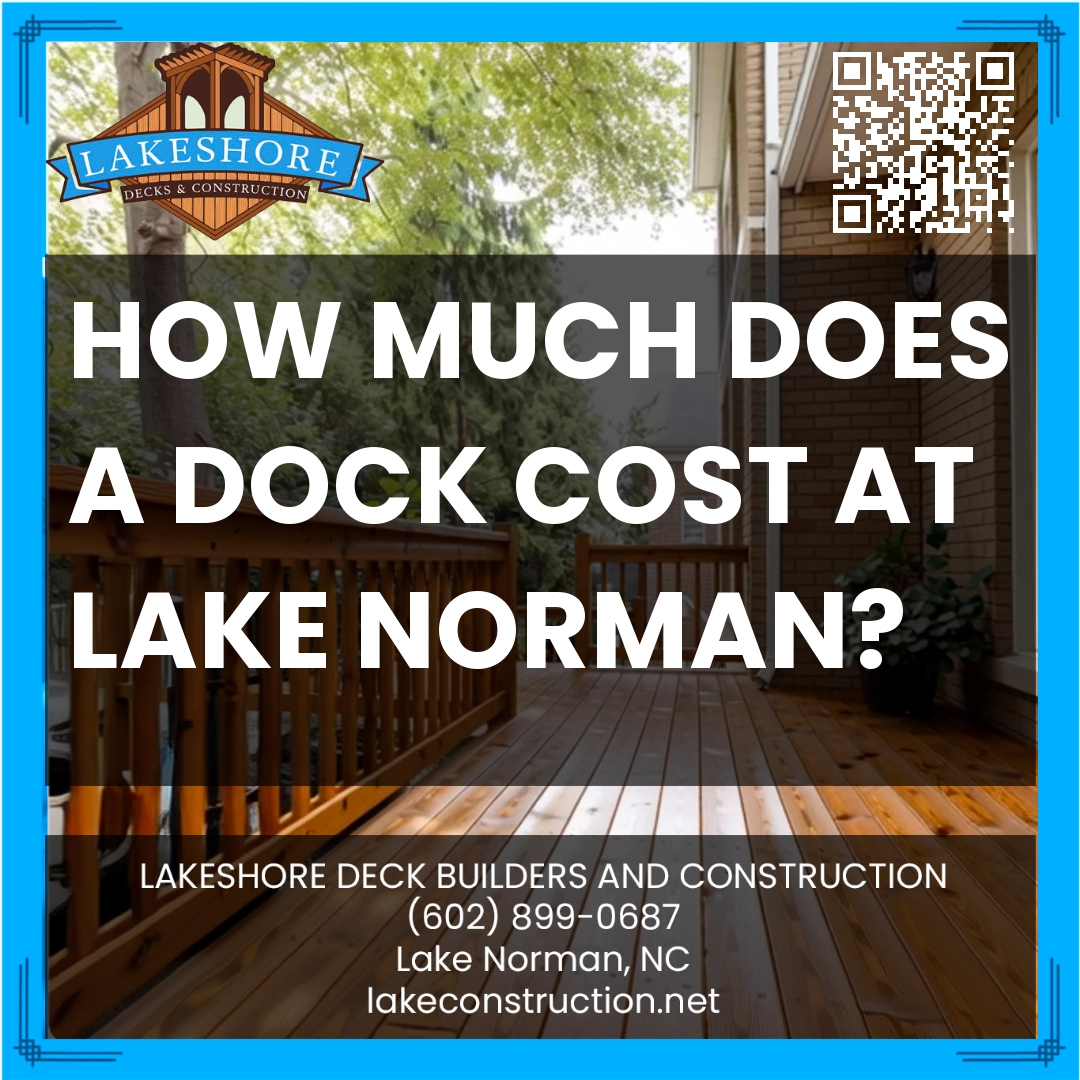 How much does a dock cost at Lake Norman?