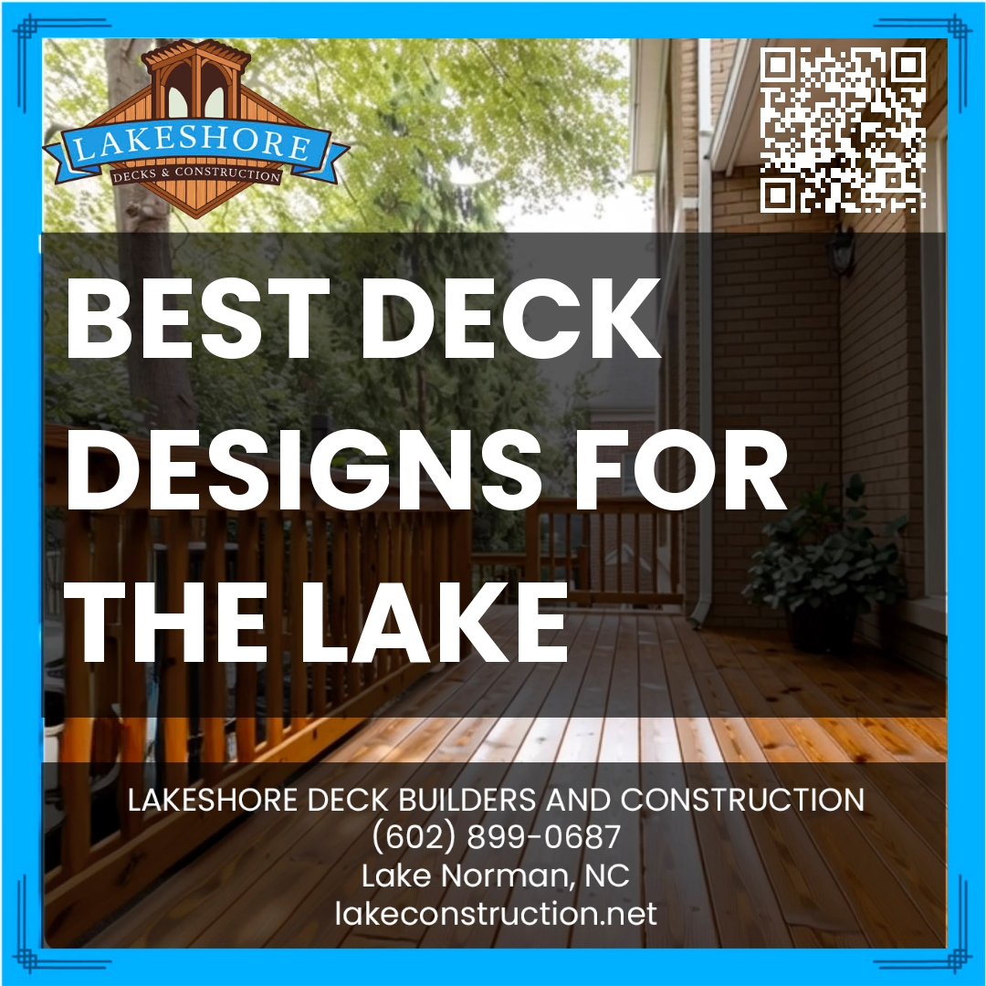best deck designs for the lake