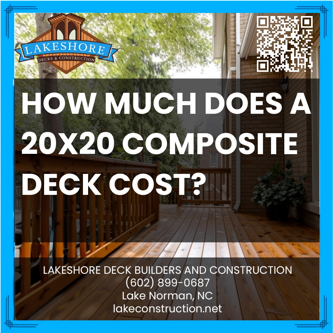 How much does a 20x20 composite deck cost?