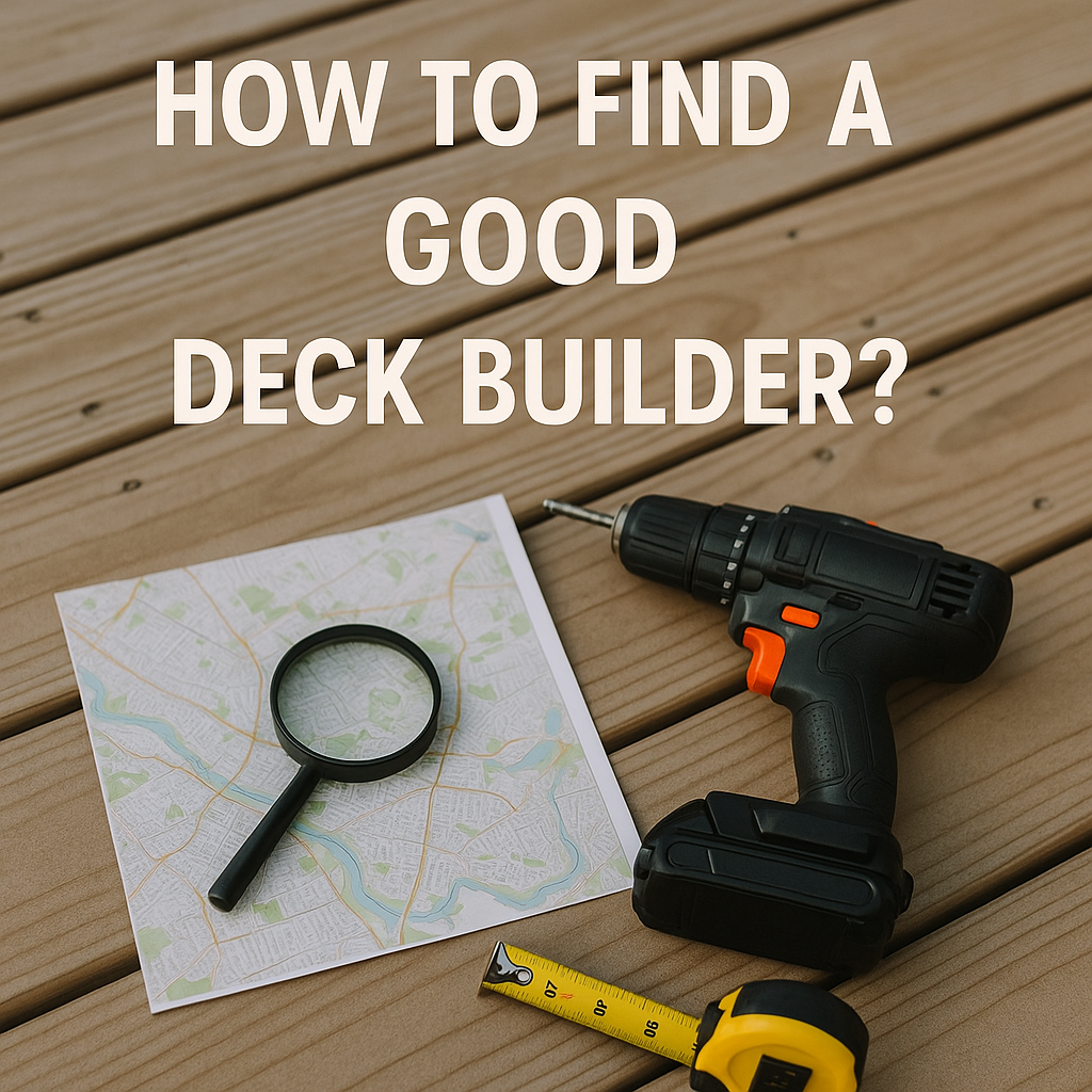 How to find a good deck builder?