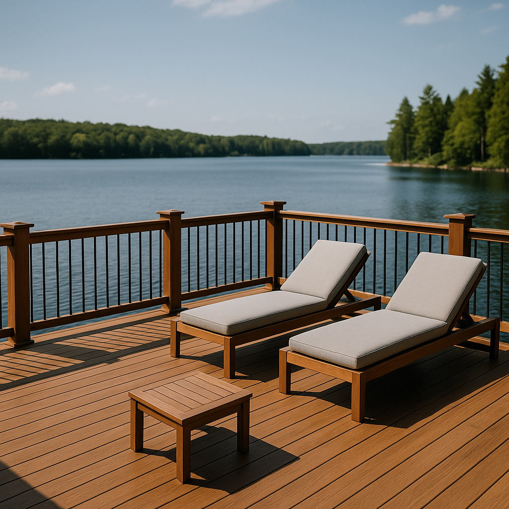 best deck designs for the lake