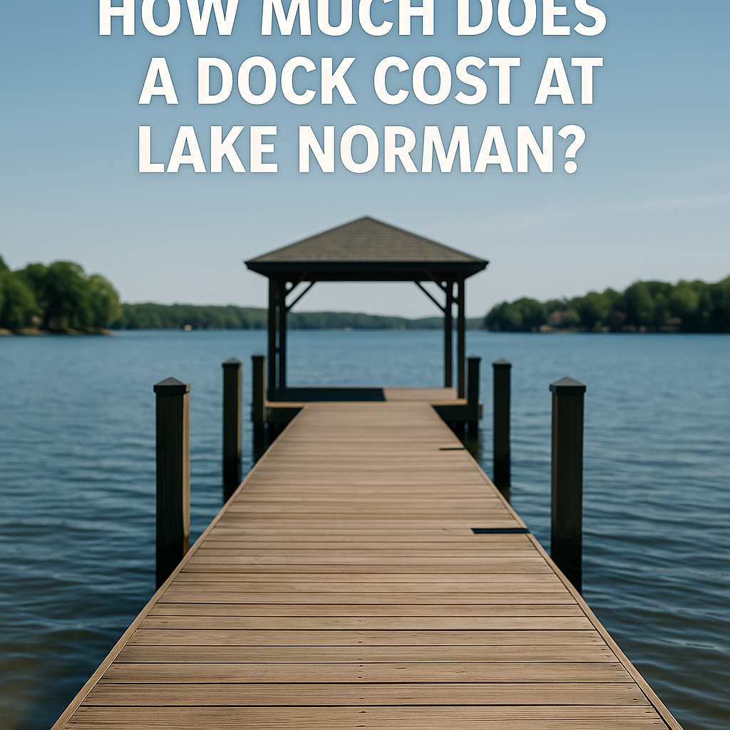 How much does a dock cost at Lake Norman?