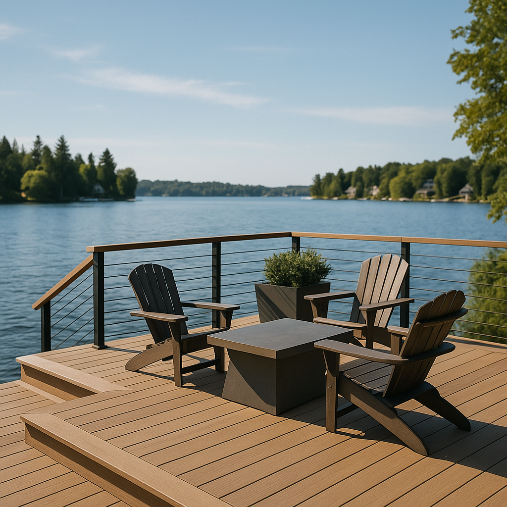 best deck designs for the lake