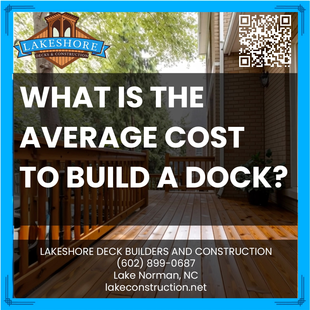 What is the average cost to build a dock?