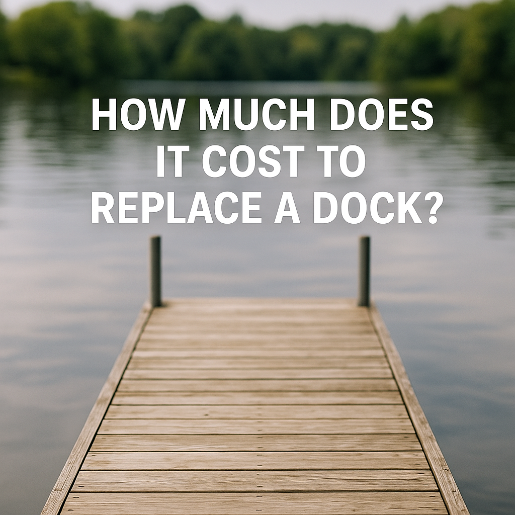 How much does it cost to replace a dock?