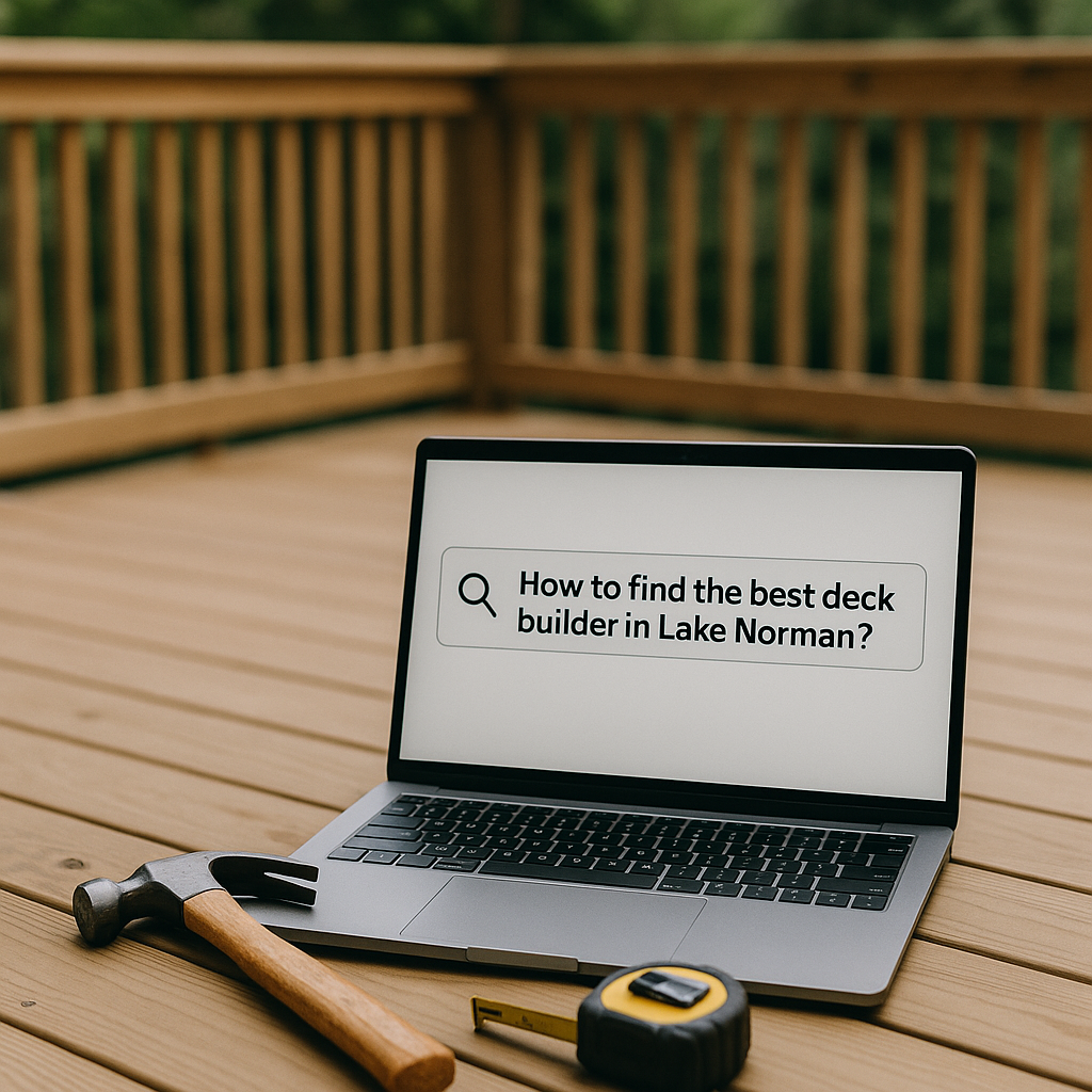 How to find the best deck builder in Lake Norman?