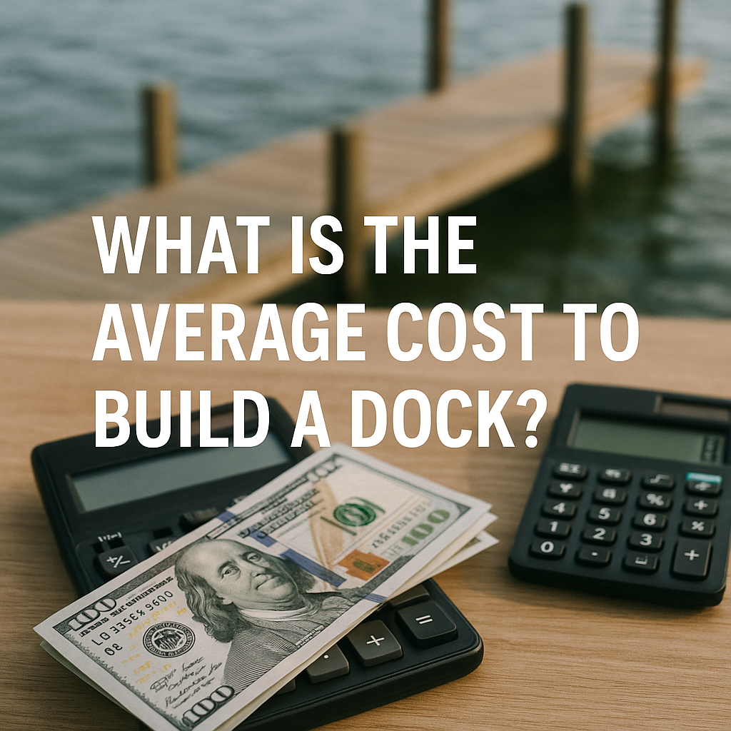 What is the average cost to build a dock?