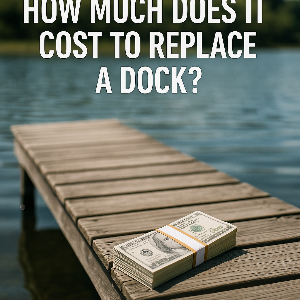 How much does it cost to replace a dock?