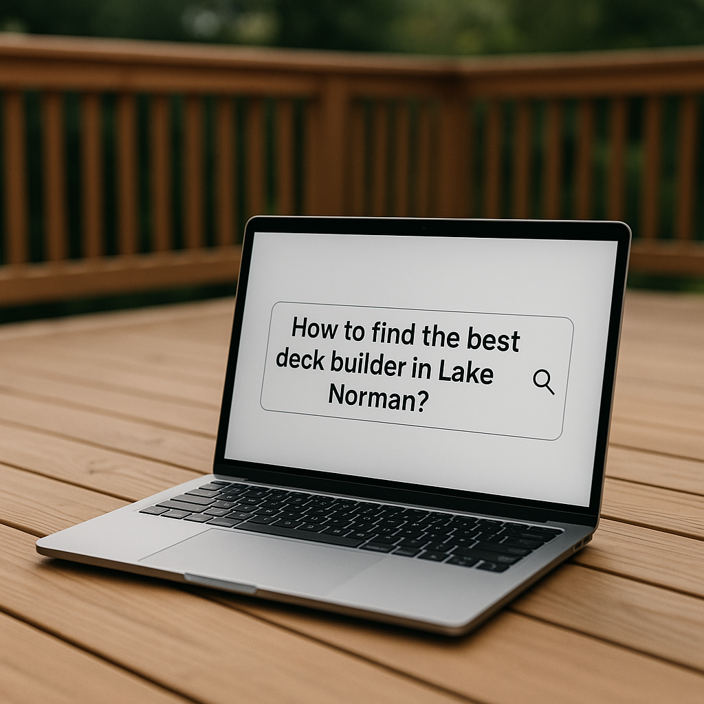 How to find the best deck builder in Lake Norman?